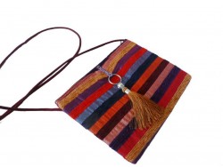 Handmade moroccan fabric handbag